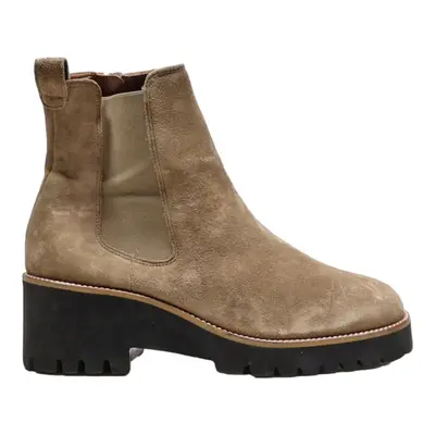 PAUL GREEN Ankle Boots Brown Suede Womens UK 7.5
