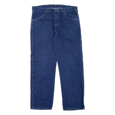 WRANGLER Mens Jeans Blue Regular Straight W34 L29