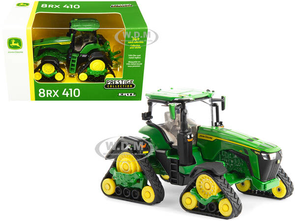 John Deere 8RX 410 Track Tractor Green \
