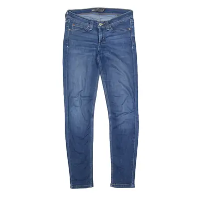 LEVI'S Low Rise Jeans Blue Denim Slim Skinny Stone Wash Womens W27 L32
