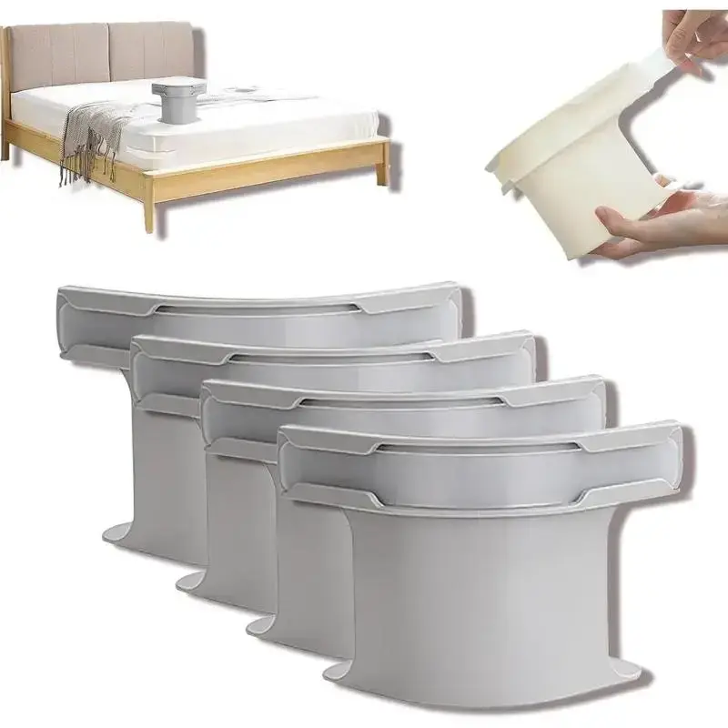 Bed Sheet Holder Strap, 4 Counts/set Invisible Anti-slip Bed Sheet Fastener, Bedding Accessories for Home Bedroom Hotel Dormi...