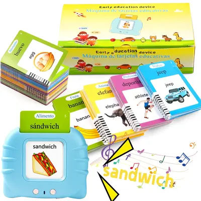 Talking Flash Card Toy for Kids with 224 Sight Words - Educational Language Learning Toy