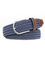 Multicolored Stretch Woven Golf Belt Perfect for Golf, Casual and Sports Attire Elastic Braided Belt for Men and Women