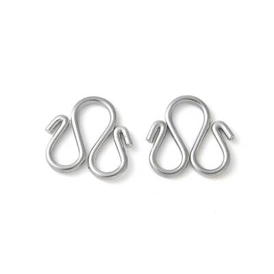304 Stainless Steel S-Hook Clasps