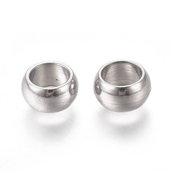 Tarnish Resistant 201 Stainless Steel Spacer Beads