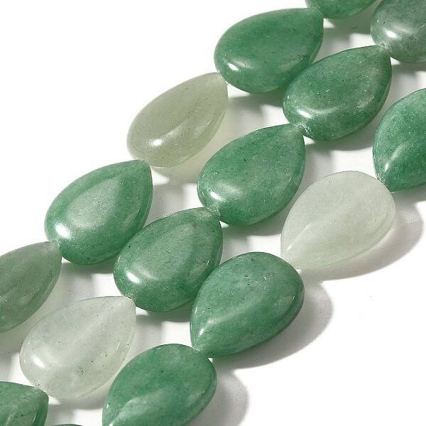 Natural Green Aventurine Beads Strands