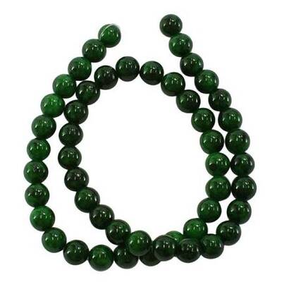 Dyed Natural Yellow Jade Beads