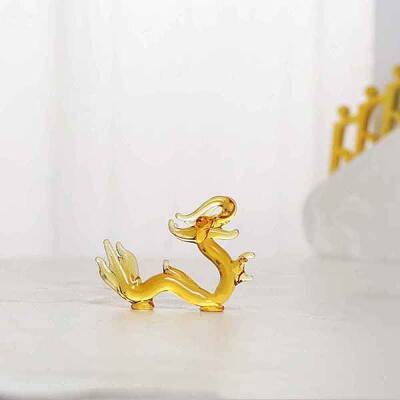 Handmade Lampwork Dragon Figurines
