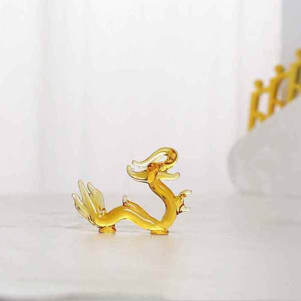 Handmade Lampwork Dragon Figurines