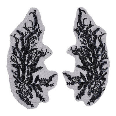 3D Computerized Embroidery Polyester Iron on/Sew on Patches