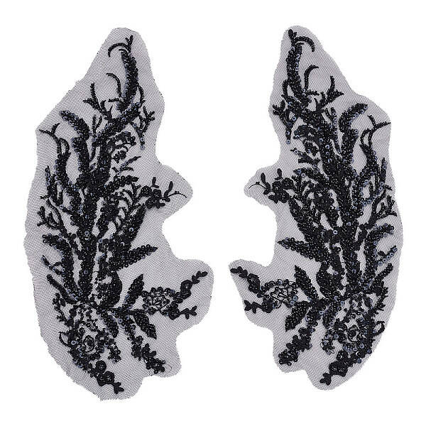 3D Computerized Embroidery Polyester Iron on/Sew on Patches