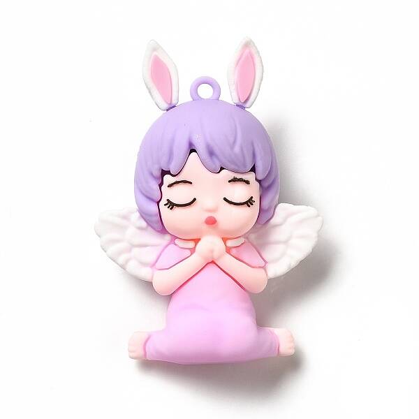 Angel Shape PVC Pendants