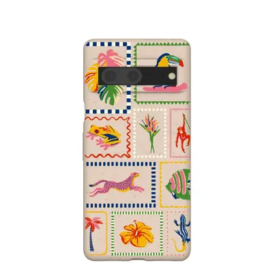 Seashell Tropical Paradise Google Pixel 7 Case