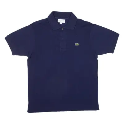 LACOSTE Mens Polo Shirt Blue S