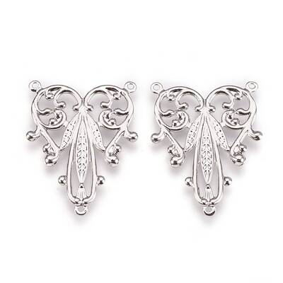 Rack Plating Brass Chandelier Component Links