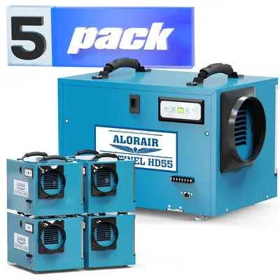 ALORAIR Wholesale Packs Sentinel HD55 (Blue) Dehumidifier (pack of 5)