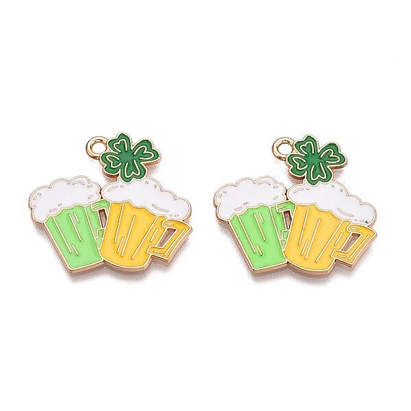 Alloy Enamel Pendants