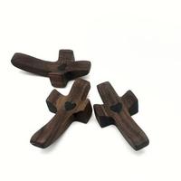 3Pcs Wooden Cross Decorations, Cross Fidget for Anxiety Relief, Multi-functional Spiritual Symbols for Home and Office, Great...