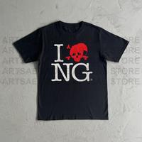 I Love Novagang Heavy Cotton Tee Shirt - Goth Money Novagang Nettspend Tshirt Singer Top, Gift for Fans, Vintage Hip Hop Y2K