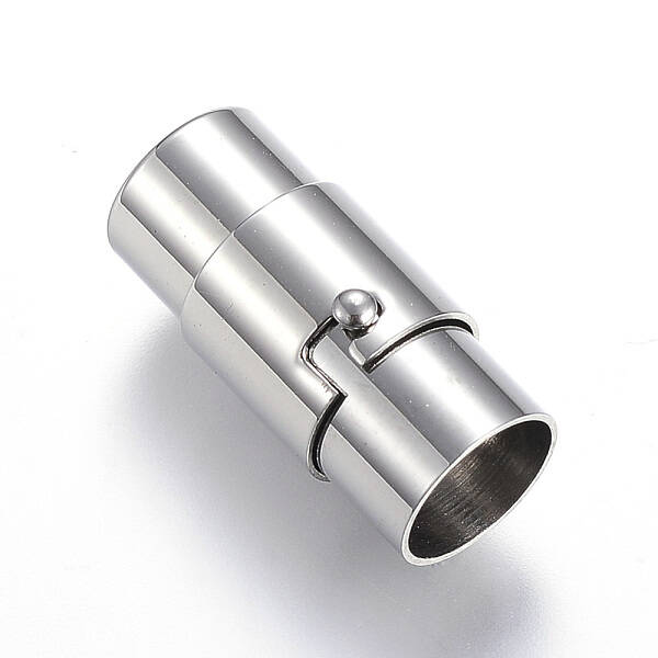 Tarnish Resistant 304 Stainless Steel Locking Tube Magnetic Clasps