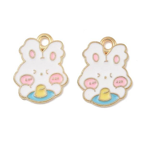 Animal Forest Theme Zinc Alloy Enamel Pendants