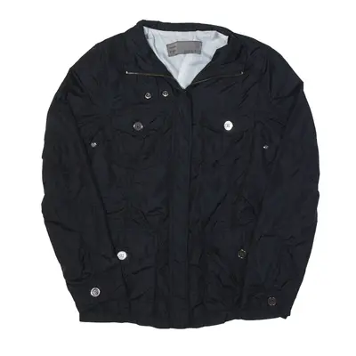 ZARA Shell Jacket Black Womens M