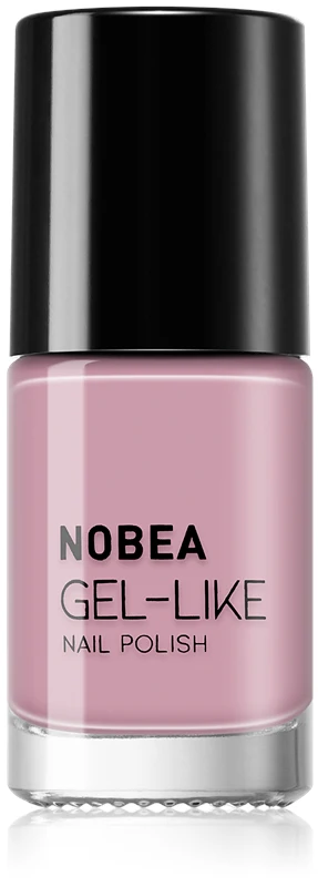 NOBEA Day-to-Day Gel-like nail polish gel effect color Old style pink #N50 6ml