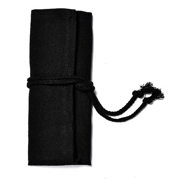 Handmade Canvas Pencil Roll Wrap 12 Holes