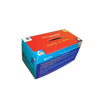 250 Customized Box Bank Large - Paper Board & Liquid Laminated