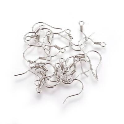 Tarnish Resistant Stainless Steel Earring Hooks