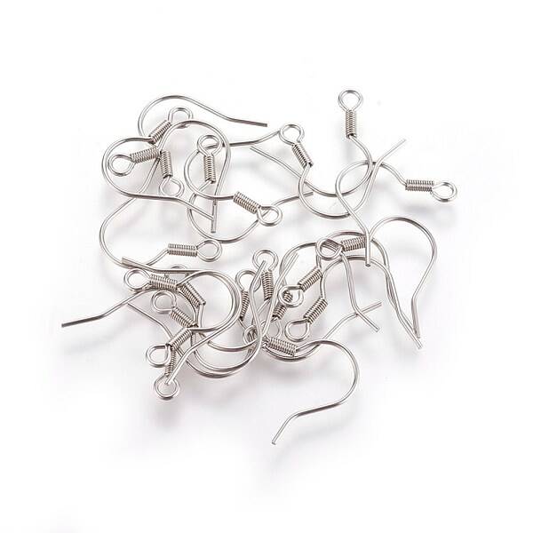 Tarnish Resistant Stainless Steel Earring Hooks