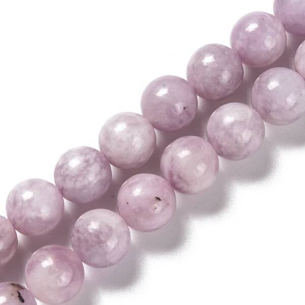 Natural Lepidolite Beads Strands