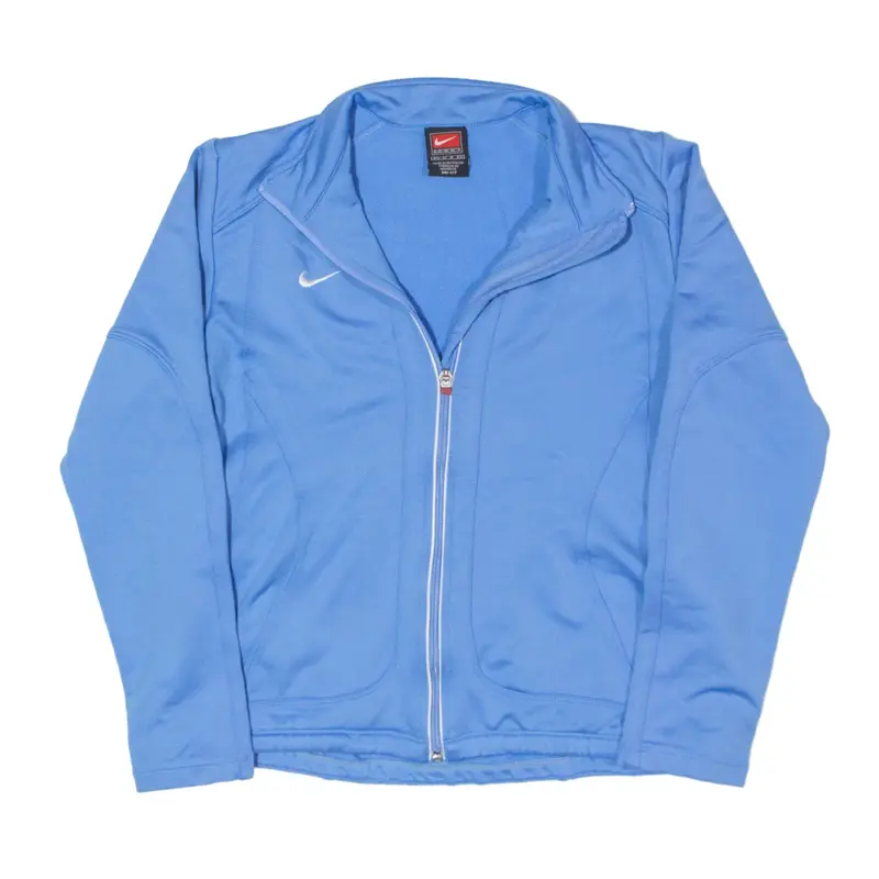 NIKE TEAM Track Jacket Blue Womens S