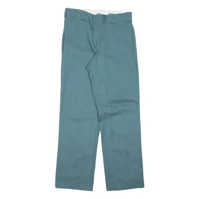 DICKIES Chino Mens Trousers Blue Regular Straight W28 L29