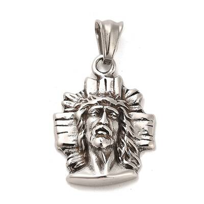 Tibetan Style 304 Stainless Steel Pendants