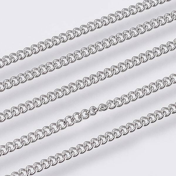 Tarnish Resistant 304 Stainless Steel Curb Chains