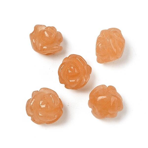 Natural Red Aventurine Beads