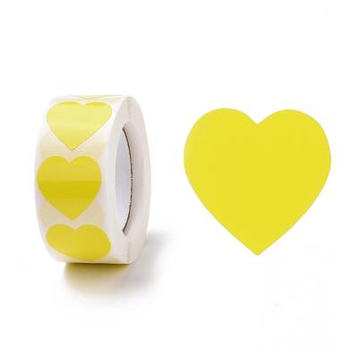 Heart Paper Stickers