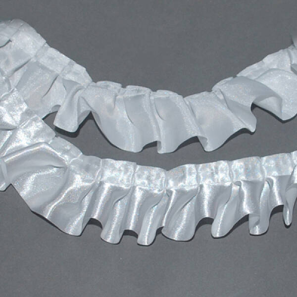 Wavy Lace Satin Ribbon