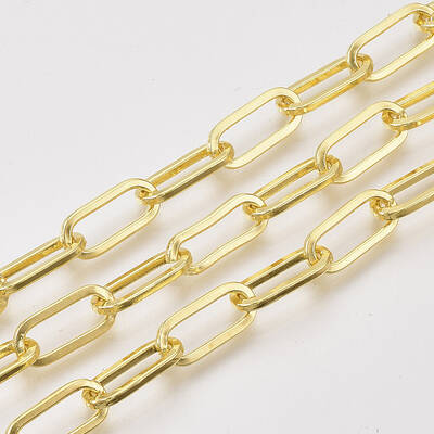 Unwelded Iron Paperclip Chains