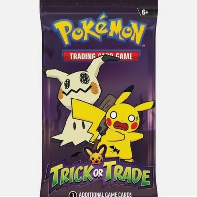 Trick or Trade Pokemon Game with 1-250 Numbered Cards and Prize