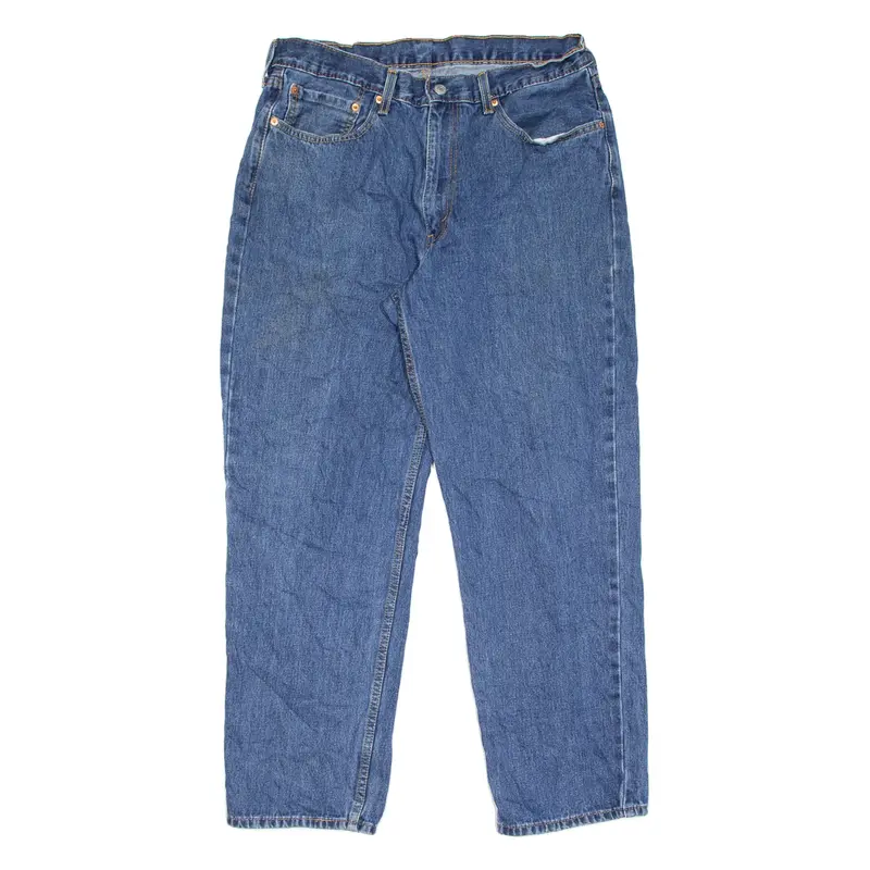 LEVI'S 550 Jeans Mens Blue Relaxed Straight W36 L30