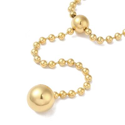 304 Stainless Steel Round Pendant Necklaces