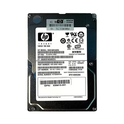 DH0146FAQRE HP 146GB 6Gb/s SAS 15000 2.5-inch Hard Drive