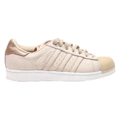 ADIDAS Sneaker Trainers Beige Leather Womens UK 7