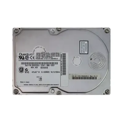 2223U Dell 18.2GB SCSI 7200 3.5-Inch 2MB Hard Drive