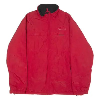 TIMBERLAND Mens Coat Red 2XL