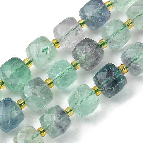 Natural Fluorite Beads Strands