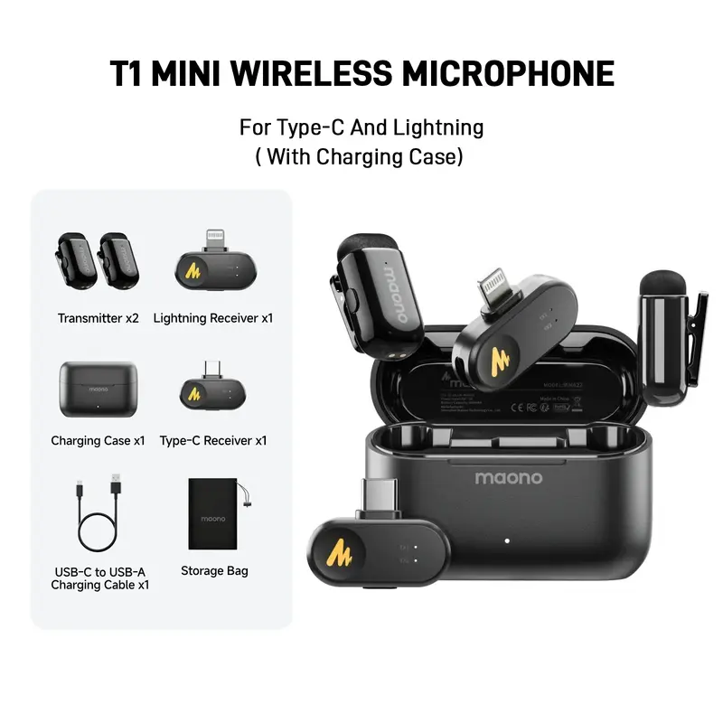 Maono T1 MINI Wireless Microphone