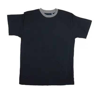 NAUTICA Sleepwear T-Shirt Blue Short Sleeve Mens L